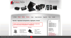 Desktop Screenshot of finaltech.pl